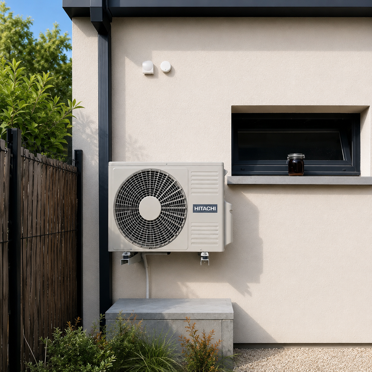 Climatisation réversible et confort d'été à Niévro